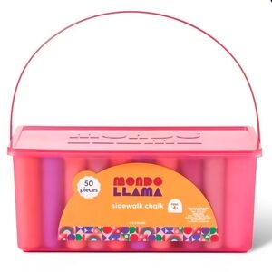 Sidewalk Chalk Set - 50 Pieces - Pink